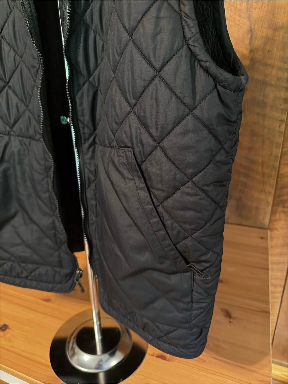 The North Face Cuchillo Insulated Quilted Vest Black Gorpcore Mens Size M